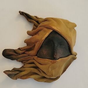 Leather brooch